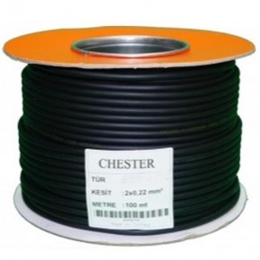 100 Metre Mono Mikrofon Kablosu - Profesyonel Ses ve Sahne Tipi Blendajlı Ses Kablosu