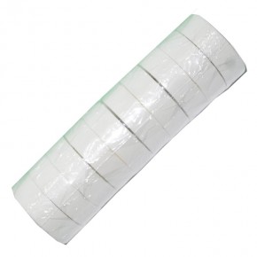 10 Adet Beyaz İzole Elektrik Bandı - Yüksek Yalıtımlı PVC Elektrik İzolasyon Bandı Seti